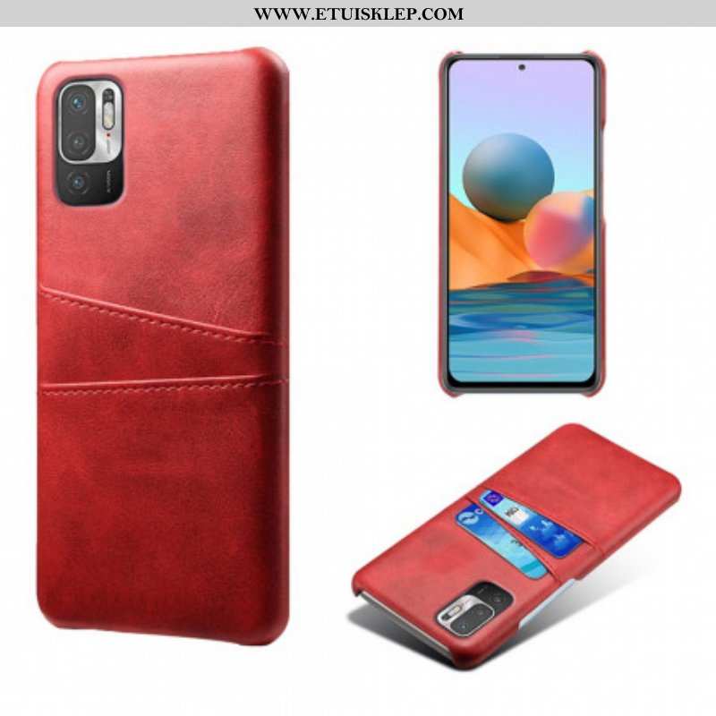 Etui do Xiaomi Redmi Note 10 5G Podwójne Etui Na Karty Ksq